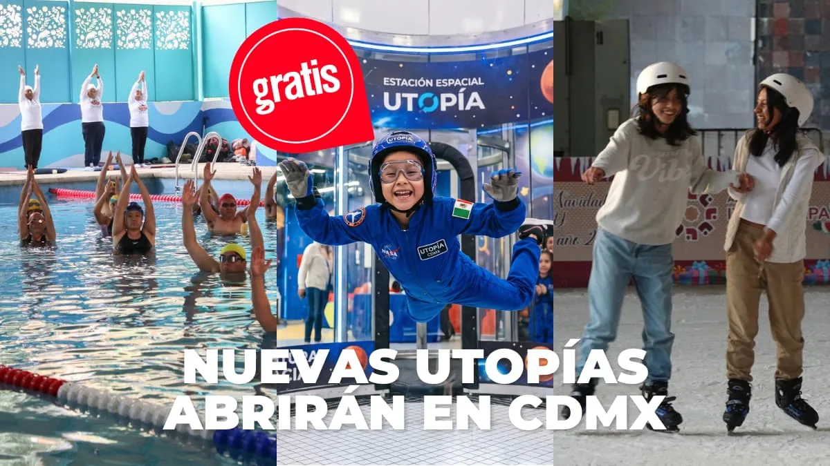 New Utopias Opening in Mexico City: From Astronaut Experience to Ice Rink