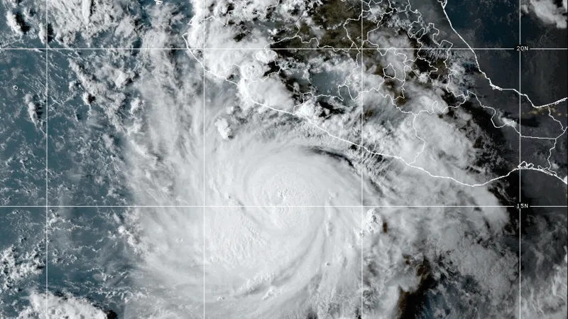 ...Polo Hurricane Continues to Impact Puerto Vallarta...