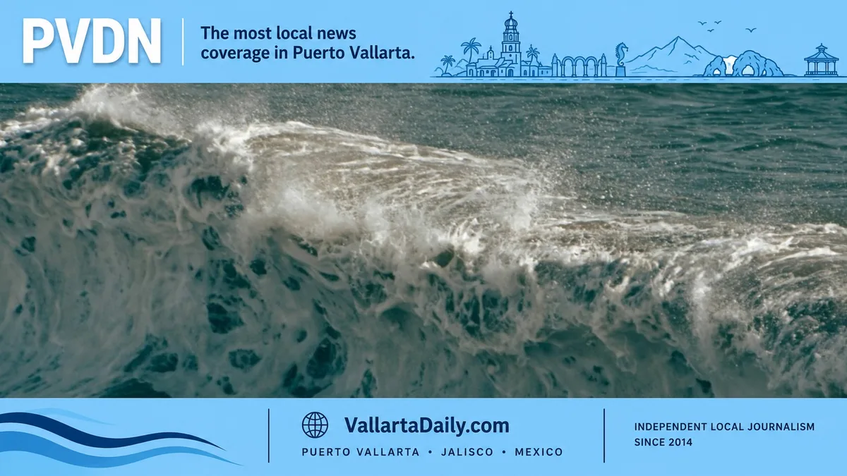 Puerto Vallarta Warns of High Surf Through Tuesday