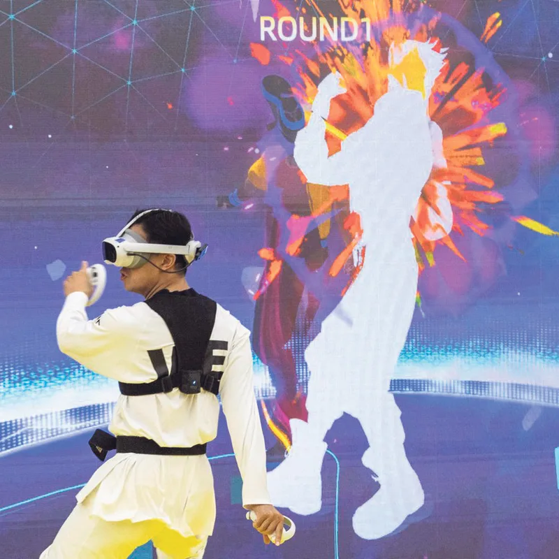 Virtual Taekwondo Takes the Contact Out of Combat Sports: A New Frontier in Competition