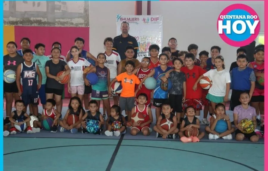 Basketball Clinic Brings Fun and Skills to Isla Mujeres