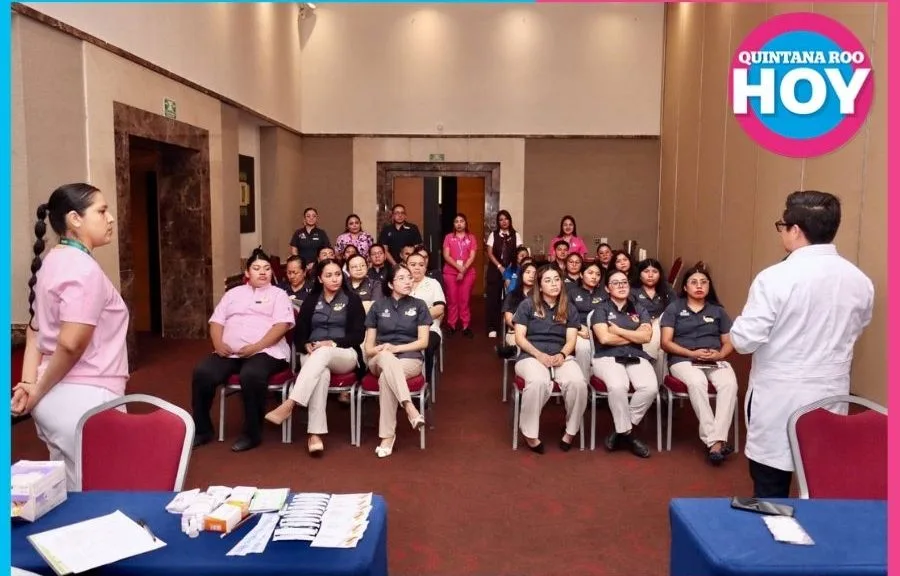 Blanca Merari Promotes Health Services for Puerto Morelos Women