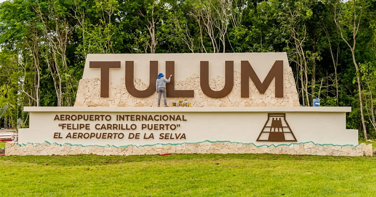 Tulum's Airport Name in Jeopardy: Councilman Proposes Change