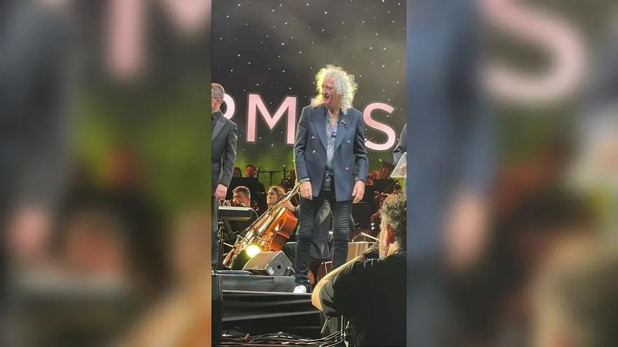 Brian May Honored with Jane Goodall Earth Medal at Starmus Festival
