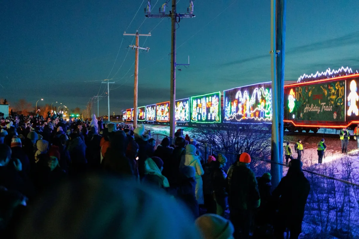 Don't Miss These Holiday Train Stops in Calgary this December