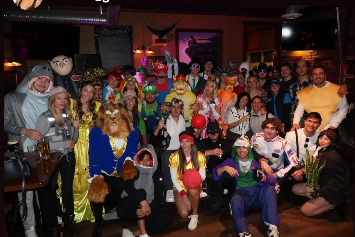 Calgary Flames Players Show Off Spooky Halloween Costumes and Team Spirit